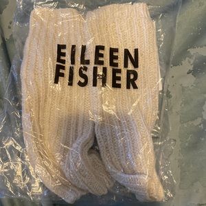 Eileen Fisher Glovelette, Cream Peruvian Cotton, NWOT